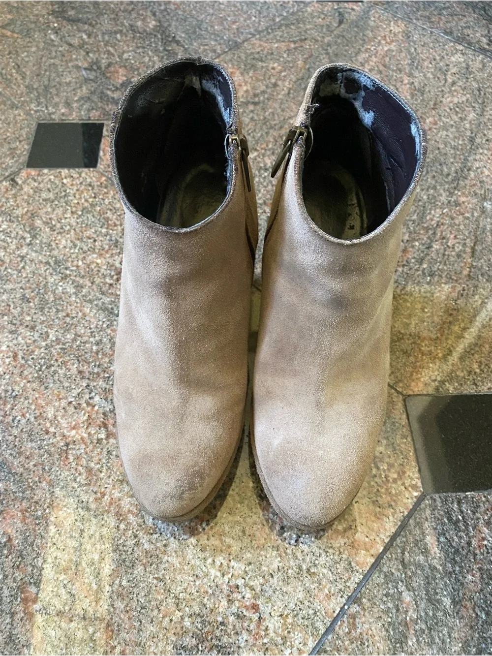 ALTERNATIVA Ankle boots, Grey, Size 7